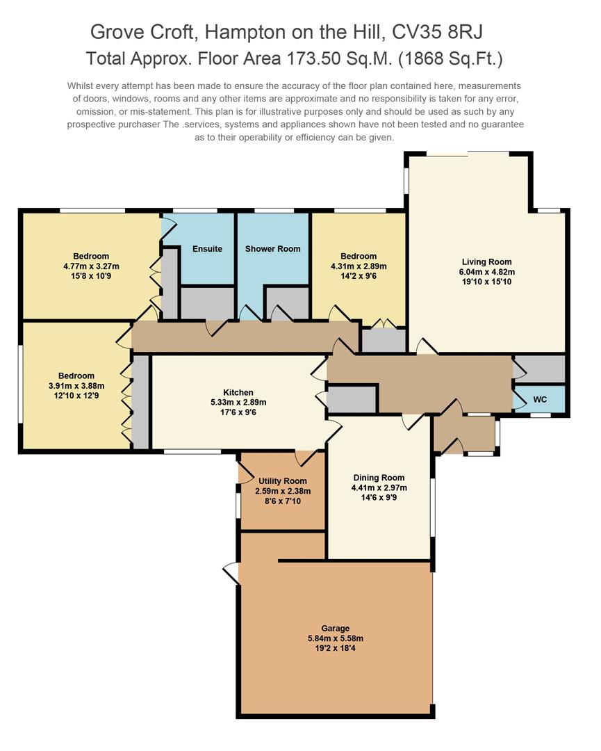 Property details for Grove Croft, HamptonOnTheHill, Warwick Offers